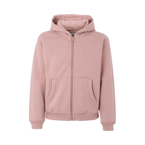 SF270K.SUDADERA CREM/CAPUCHA KIDS PALE ROSE 1/2