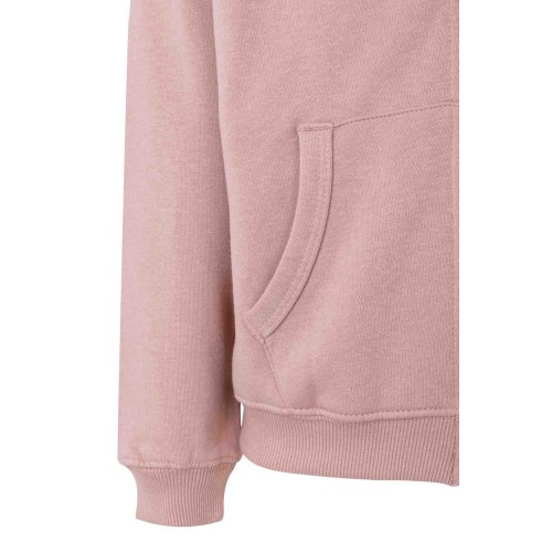 SF270K.SUDADERA CREM/CAPUCHA KIDS PALE ROSE 1/2