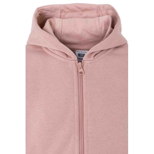 SF270K.SUDADERA CREM/CAPUCHA KIDS PALE ROSE 1/2