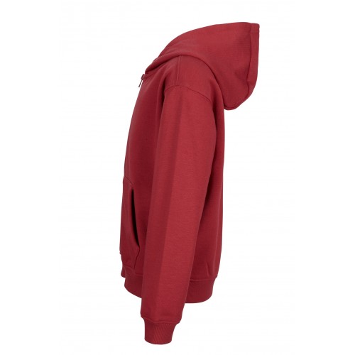 SF270K.SUDADERA CREM/CAPUCHA KIDS CRIMSON 1/2
