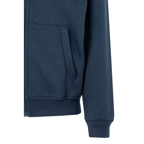 SF270K.SUDADERA CREM/CAPUCHA KIDS NAVY 1/2