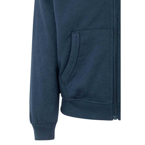 SF270K.SUDADERA CREM/CAPUCHA KIDS NAVY 1/2