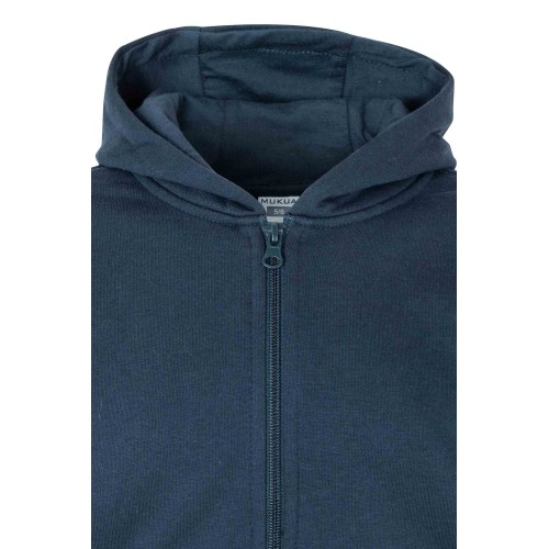 SF270K.SUDADERA CREM/CAPUCHA KIDS NAVY 1/2