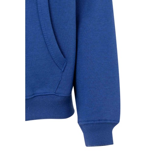 SF270K.SUDADERA CREM/CAPUCHA KIDS ROYAL BLUE 1/2