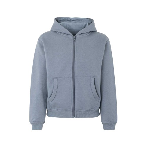 SF270K.SUDADERA CREM/CAPUCHA KIDS BLUE FOG 1/2