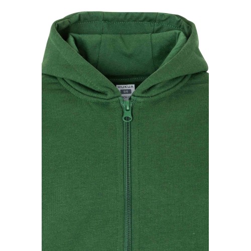SF270K.SUDADERA CREM/CAPUCHA KIDS BOTTLE GREEN 1/2