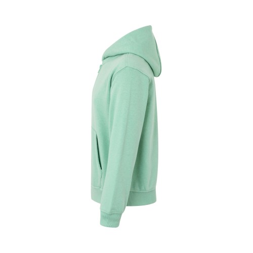 SF270K.SUDADERA CREM/CAPUCHA KIDS SAGE 1/2