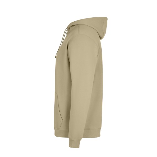 SF270U.SUDADERA CREMALLERA CAPUCHA LATTE XS