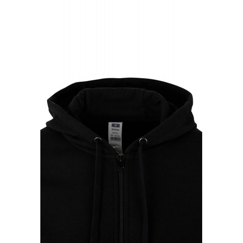 SF270U.SUDADERA CREMALLERA CAPUCHA BLACK 2XL