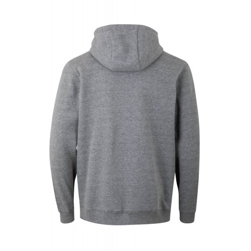 SF270U.SUDADERA CREMALLERA CAPUCHA HEATHER GREY 2XL