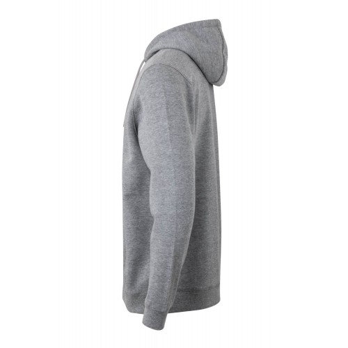 SF270U.SUDADERA CREMALLERA CAPUCHA HEATHER GREY 2XL