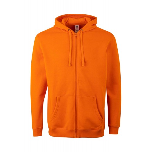 SF270U.SUDADERA CREMALLERA CAPUCHA ORANGE 3XL