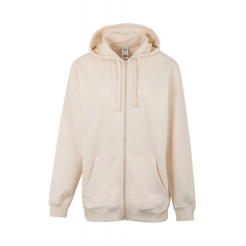 SF270U.SUDADERA CREMALLERA CAPUCHA IVORY XL