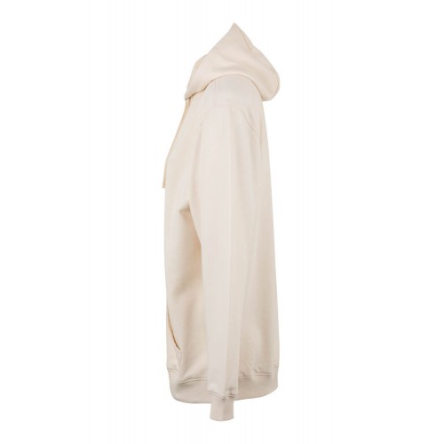 SF270U.SUDADERA CREMALLERA CAPUCHA IVORY 2XL