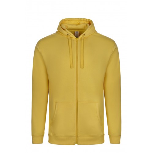 SF270U.SUDADERA CREMALLERA CAPUCHA SUMMER YELLOW S