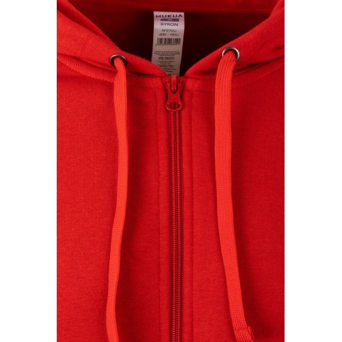 SF270U.SUDADERA CREMALLERA CAPUCHA RED 2XL