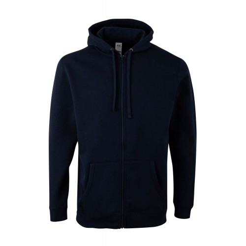 SF270U.SUDADERA CREMALLERA CAPUCHA NAVY S