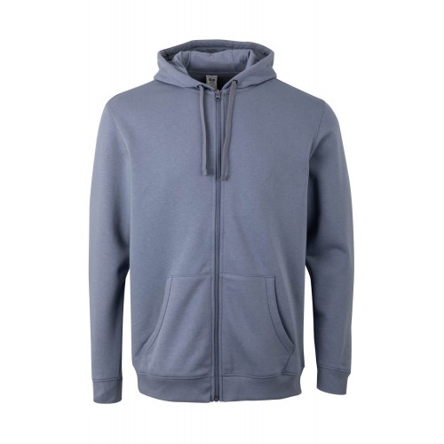 SF270U.SUDADERA CREMALLERA CAPUCHA BLUE FOG M