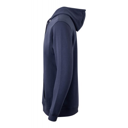 SF270U.SUDADERA CREMALLERA CAPUCHA DENIM BLUE 2XL