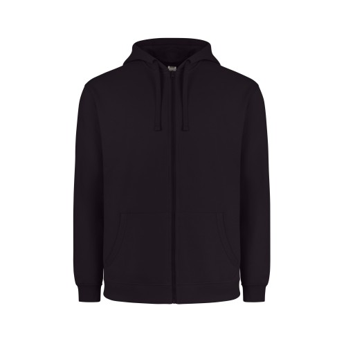SF270U.SUDADERA CREMALLERA CAPUCHA DARK PLUM XS