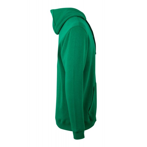 SF270U.SUDADERA CREMALLERA CAPUCHA KELLY GREEN 2XL