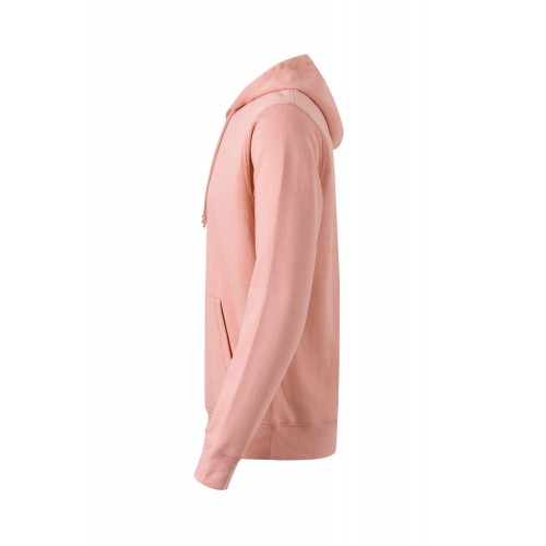 SHN290U.SUDADERA CAPUCHA UNISEX GOTS PINK ROSE 2XL