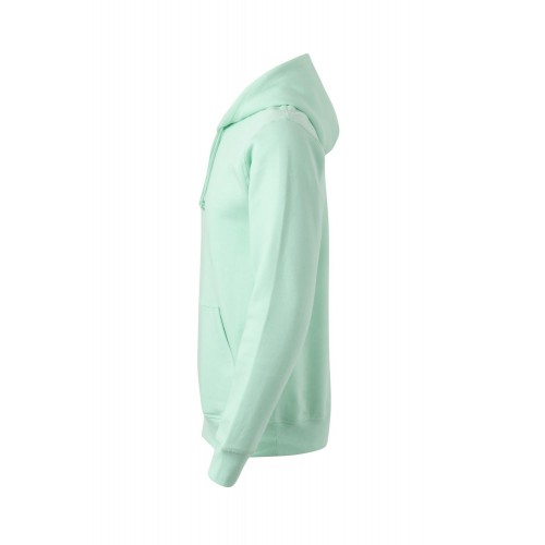 SHN290U.SUDADERA CAPUCHA UNISEX GOTS AQUAMARINE 2XL
