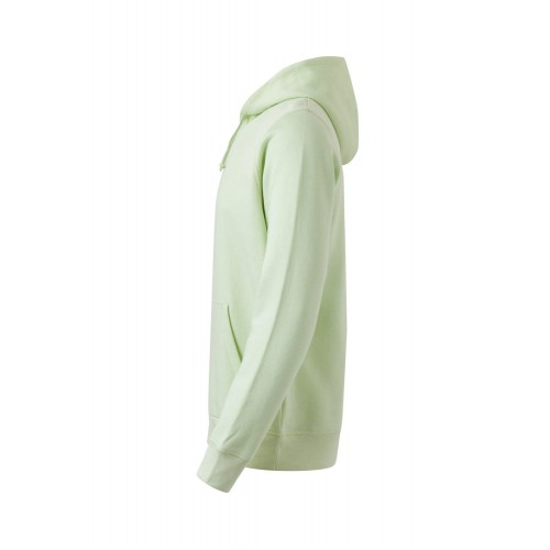 SHN290U.SUDADERA CAPUCHA UNISEX GOTS SOFT GREEN 2XL