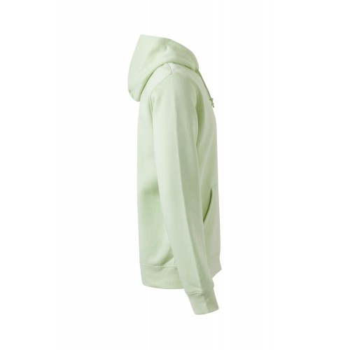SHN290U.SUDADERA CAPUCHA UNISEX GOTS SOFT GREEN 2XL