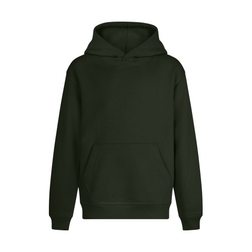 SHN300K.SUDADERA CON CAPUCHA OCS KIDS HUNTER GREEN 1/2