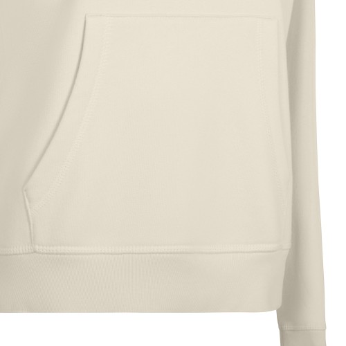 SHN300W.SUDADERA CON CAPUCHA OCS MUJER CREAM S