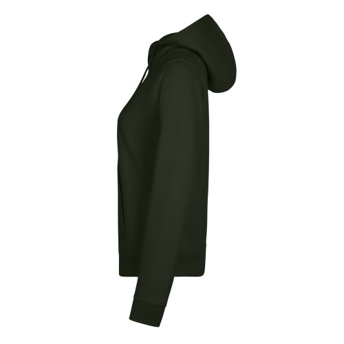 SHN300W.SUDADERA CON CAPUCHA OCS MUJER HUNTER GREEN S