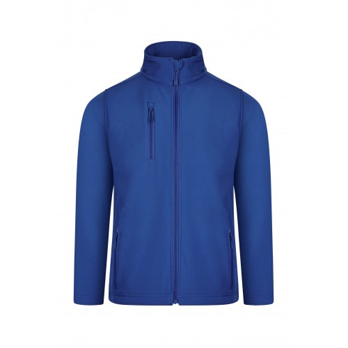 SSZ280U.SOFTSHELL UNISEX ROYAL BLUE S