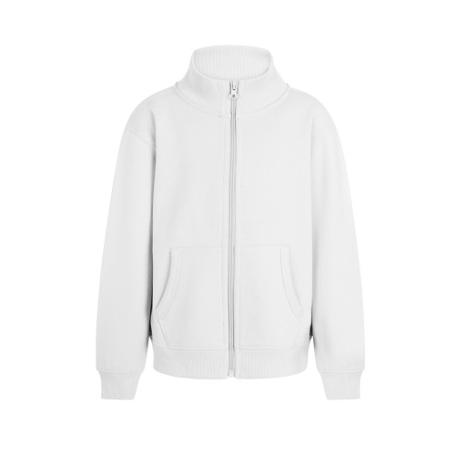 SZ270K.SUDADERA CREMALLERA KIDS WHITE 1/2