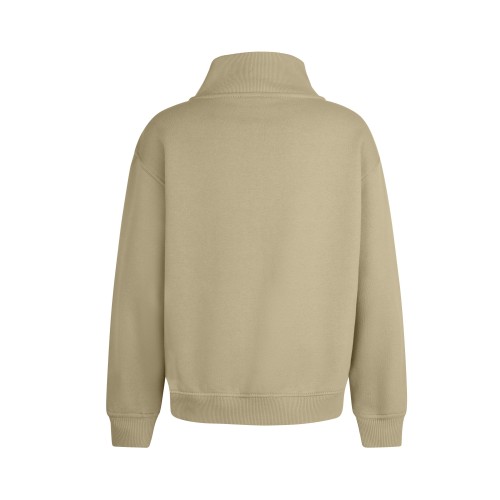 SZ270K.SUDADERA CREMALLERA KIDS LATTE 1/2