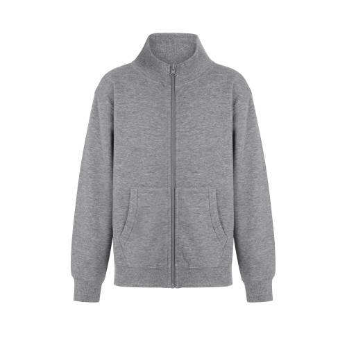 SZ270K.SUDADERA CREMALLERA KIDS HEATHER GREY 1/2
