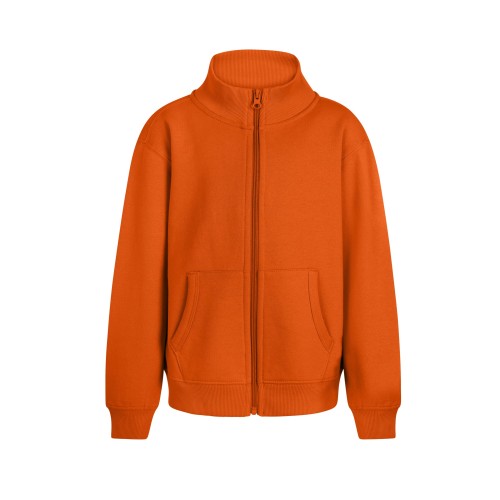 SZ270K.SUDADERA CREMALLERA KIDS ORANGE 1/2