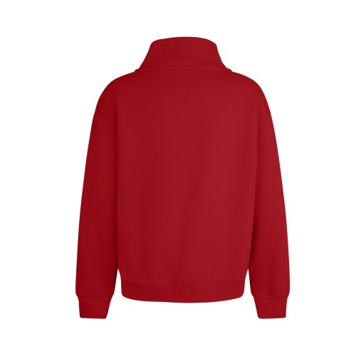 SZ270K.SUDADERA CREMALLERA KIDS RED 1/2
