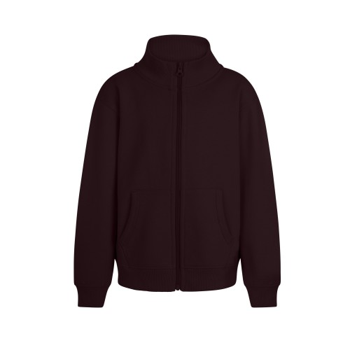SZ270K.SUDADERA CREMALLERA KIDS WINE 1/2