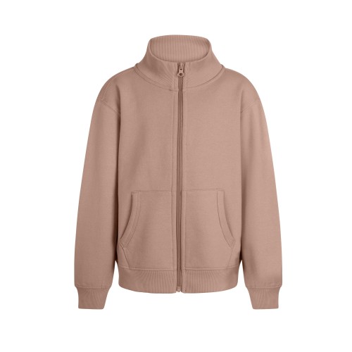SZ270K.SUDADERA CREMALLERA KIDS PALE ROSE 1/2