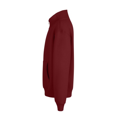 SZ270K.SUDADERA CREMALLERA KIDS CRIMSON 1/2