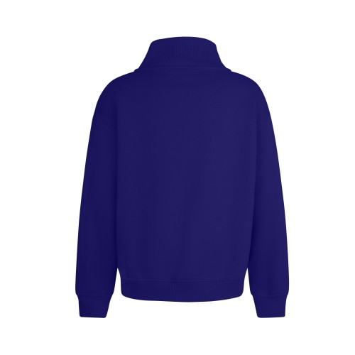 SZ270K.SUDADERA CREMALLERA KIDS ROYAL BLUE 1/2