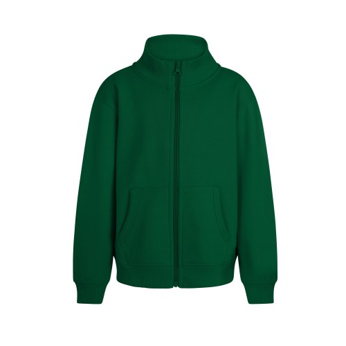 SZ270K.SUDADERA CREMALLERA KIDS KELLY GREEN 1/2