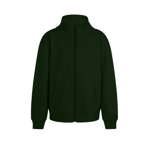 SZ270K.SUDADERA CREMALLERA KIDS BOTTLE GREEN 1/2