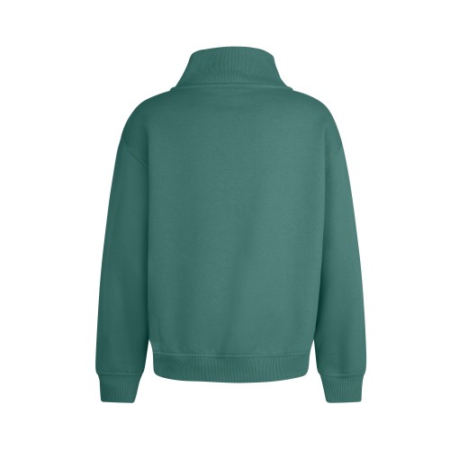 SZ270K.SUDADERA CREMALLERA KIDS TEAL 1/2