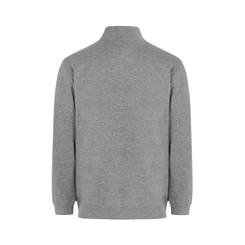 SZ270U.SUDADERA CREMALLERA HEATHER GREY XS