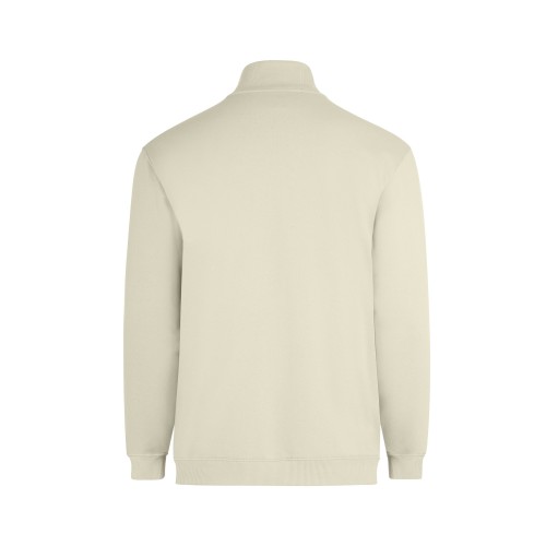 SZ270U.SUDADERA CREMALLERA IVORY XS