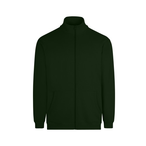 SZ270U.SUDADERA CREMALLERA BOTTLE GREEN XS