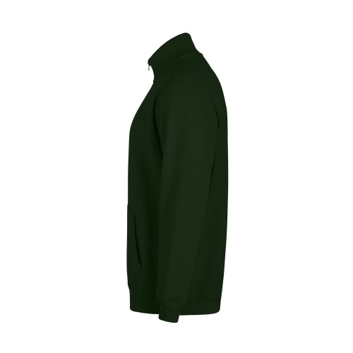 SZ270U.SUDADERA CREMALLERA BOTTLE GREEN XS