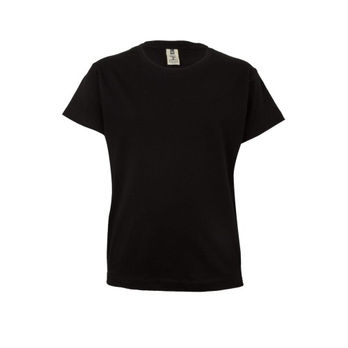 TS190KC.CAMISETA MANGA CORTA KIDS 190 BLACK 1/2